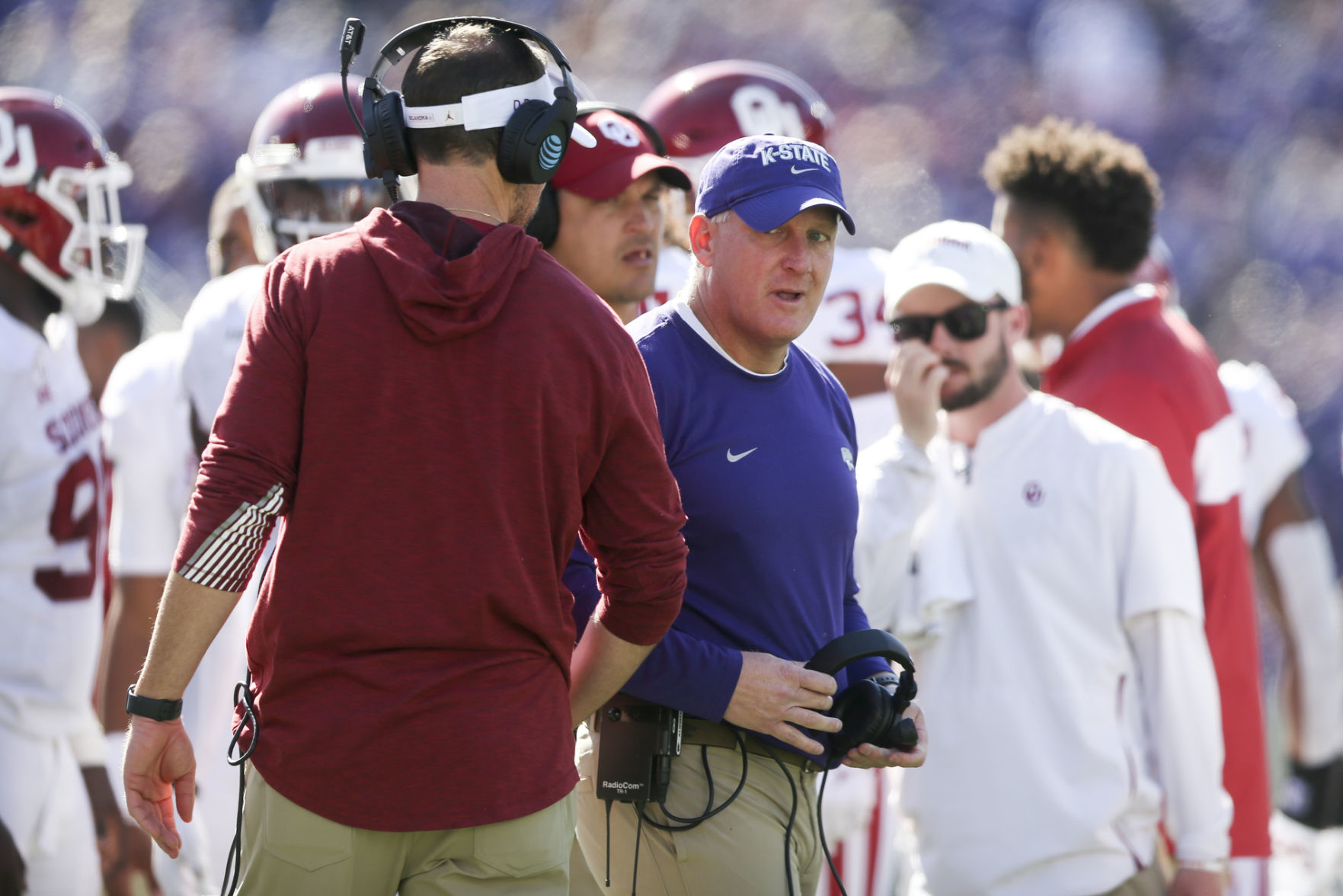 Kansas State at Kansas (continued):